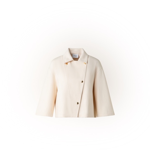 $1290 Akris punto
Asymmetric Cotton-Blend Jacket size 10 - Picture 1 of 12